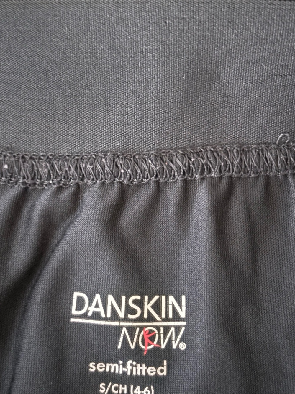 Danskin Now Light Grey Athletic Shorts with Dark Grey Trim - Picture 3 of 4